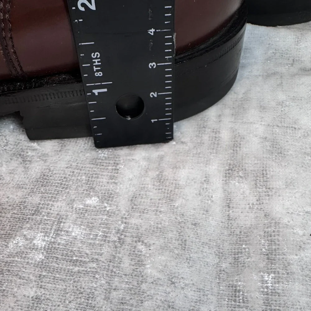 Florsheim Mens Brown Leather Cap Toe Oxford Dress Shoes Size 11.5‎ D